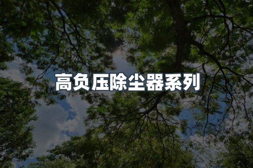 高负压除尘器